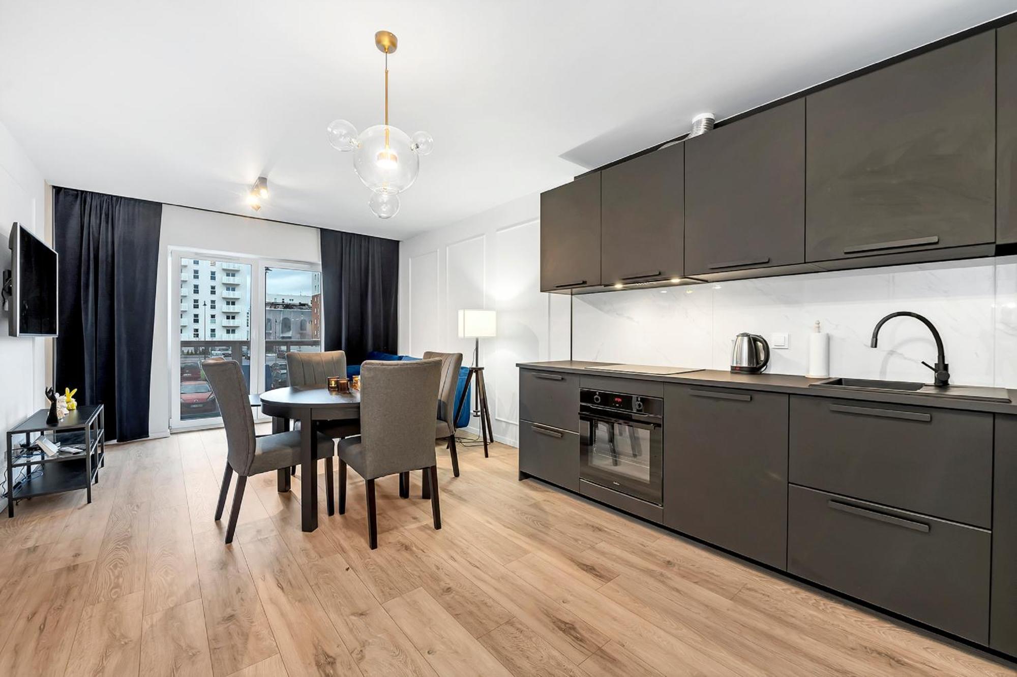 Апартаменты Lumina Bright Apart Park Stefana Skrzywana Лодзь Экстерьер фото
